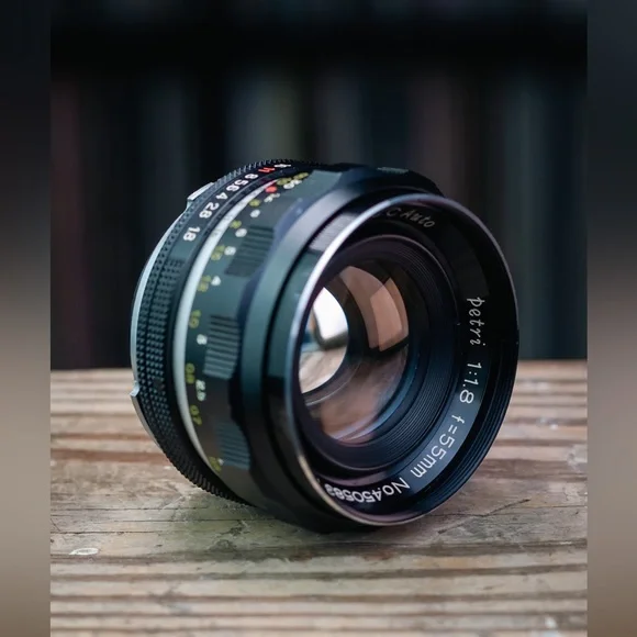 Petri 55mm 1.8 vintage lens - Picture 2 of 5